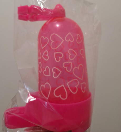 6un - Bebedouro Para Calopsita E Ring Só Love Gigante 200ml