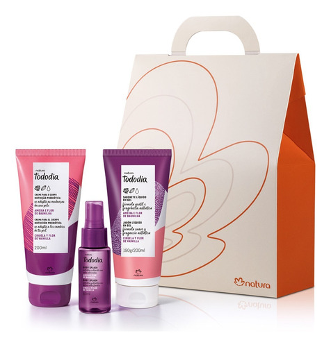 Kit Presente Natura Tododia Ameixa E Flor De Baunilha Baunilha