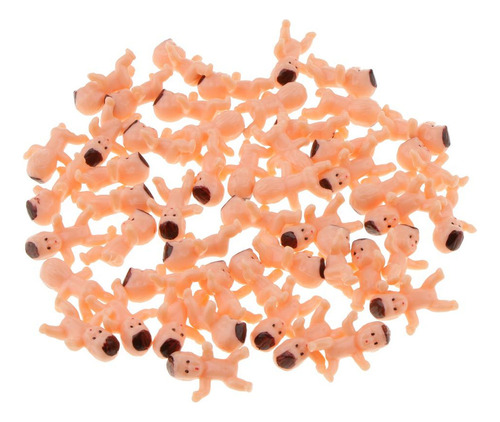 100 Piezas Mini De Bebé Recién Nacido Juguete Baby Shower