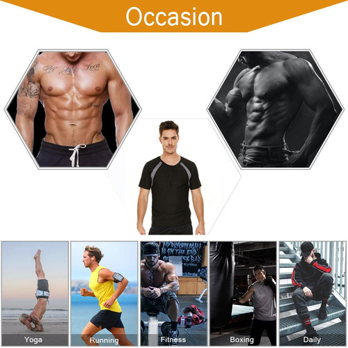 Playera Deportiva Tipo Sauna Para Sudar Y Adelgazar P/hombre