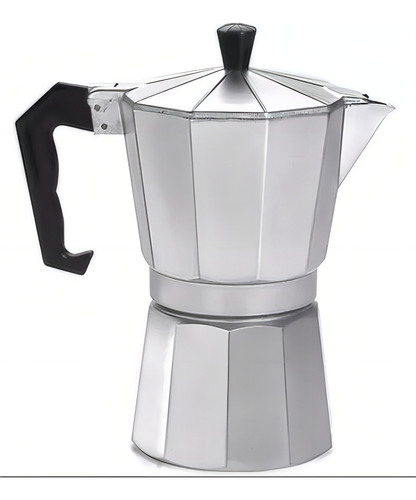 Cafeteira Italiana Em Alumínio Para 3 Xícaras Café Rápido