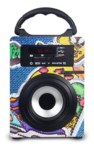 Parlante Bluetooth Stromberg Patch Tws 7w Rms