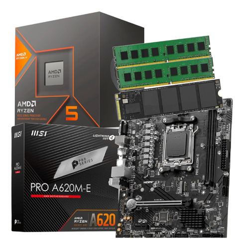 Combo Actualización Pc Amd Ryzen 8500g + 16gb Ssd 512gb