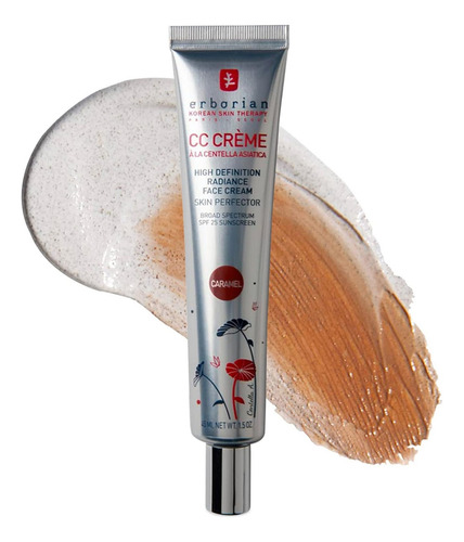 Base de maquillaje en crema Erborian CC CRÈME CC Creme tono caramel - 45mL