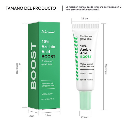 Fk Soro De Ácido Azelaico Creme Essência Salicílico Facial