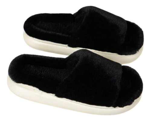 Pantufla Fluffy Slippers, Sandalia Goma Eva Antideslizante