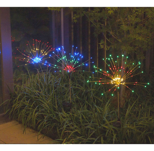 150 Luces Led Solares Para Fuegos Artificiales, 2 Modos, 2 U