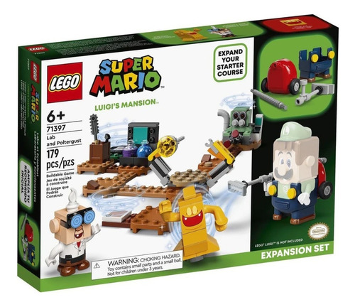 Lego 71397 Lab Y Poltergust Luigi´s Mansion Super Mario 