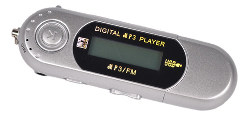 4gb Mp3 Player Digital Usb Multimídia Música 3,5mm Saída