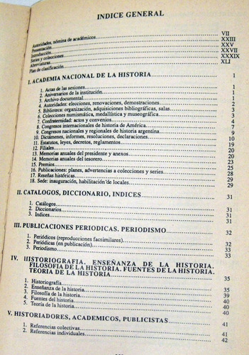 Catálogo Analítico De La Academia Nacional De La Historia (Usado)