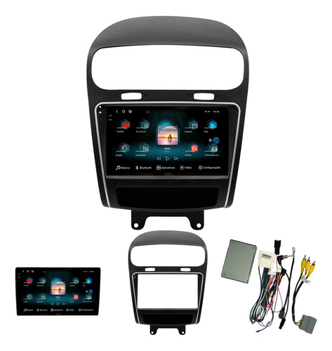Multimidia Aikon Fóton G3 Freemont 12/17 8+256gb Octa 2k 9p