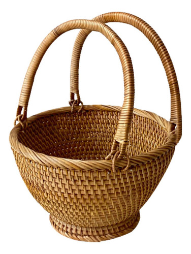 Cesta De De Vime, Organizador De Cesta De Frutas, Cesta De