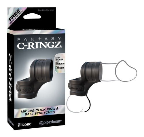 Anillo Liga Para Pene Y Testiculos Silicona C-ringz Elástico