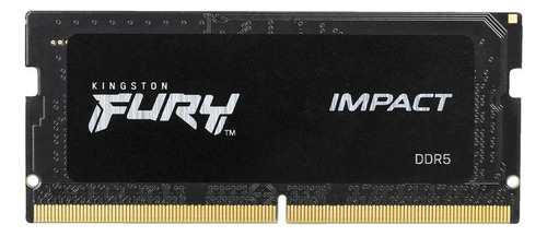 Memoria Ram Kingston Fury Impact, 16gb, 5600mhz, Ddr5, Cl40