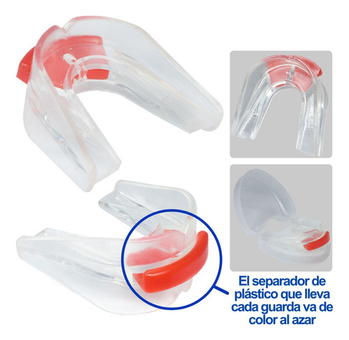 Qu Set 5 Protector Bucal De Box Deportes Rudos