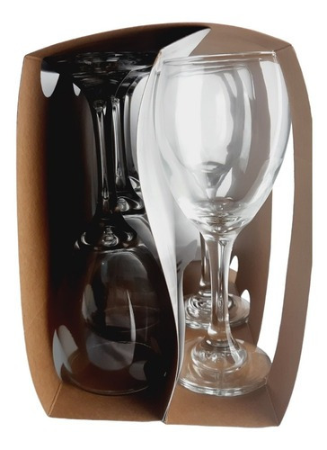 Set De 6 Copas De Vino Tinto 300cc