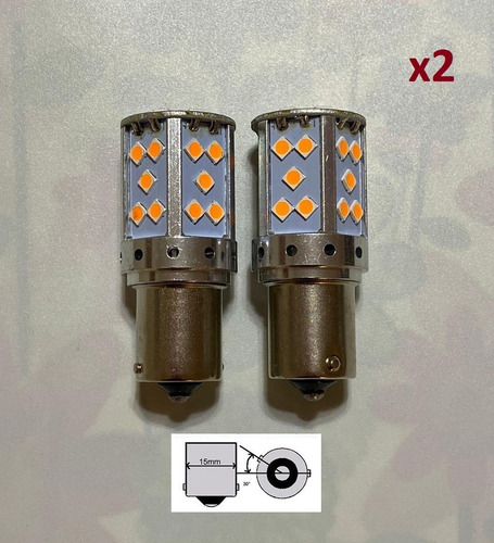 Luces Focos Led Direccionales Intermitentes Canbus Premium