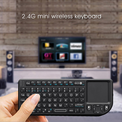 Imagen 6 de 12 de Mini Teclado Inalámbrico Con Panel Táctil Teclado