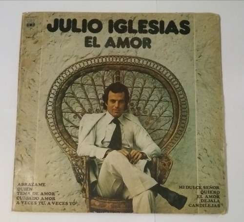 Disco Vinilo Julio Iglesias - El Amor 