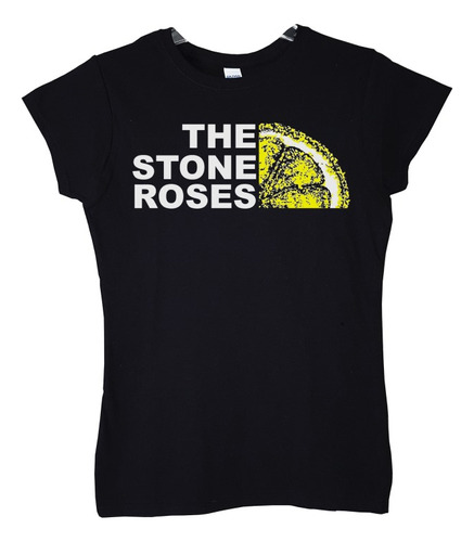 Polera Mujer The Stone Roses Logo Lemon Rock Abominatron