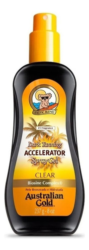 Bronzeador Gel Spray Accelerator Australian Gold Exotic Blend Frasco 237g