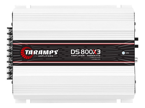 Amplificador Taramp Ds800x3.1 Ds 800x3 800w Rms 3 Canais 1 O