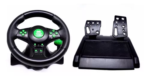 Roda de corrida e pedais para PC Xbox Ps3 Ps4