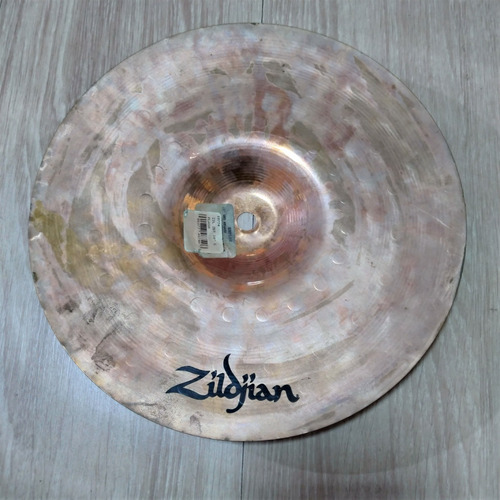 Imagem 3 de 4 de Prato Zildjian Splash 10 Zbt Zbt10s Liga B8 Bronze Usado
