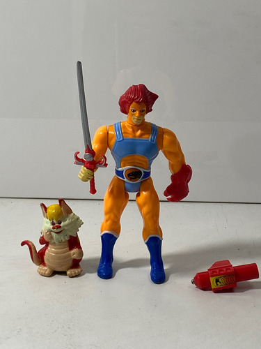 Lion-o Snarf Red Thundercats Ljn Toys Vintage 1985 Completo (Usado)