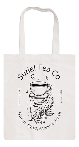 Suriel Tea Co Acotar Tote Bag Sjm Book Lover Tote Bolsa Comp