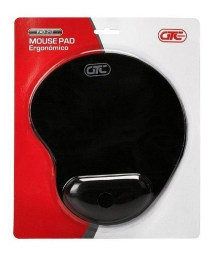 Pad Mouse Gtc Con Apoyamuñeca Gel Ergonomico P/computadora