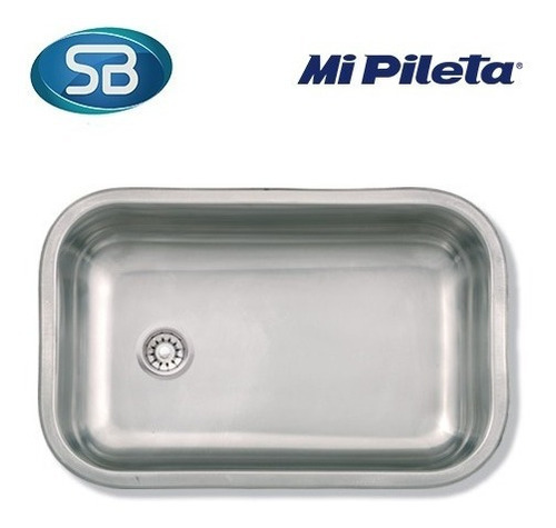 Pileta Cocina Acero Inoxidable Simple 103t Mi Pileta