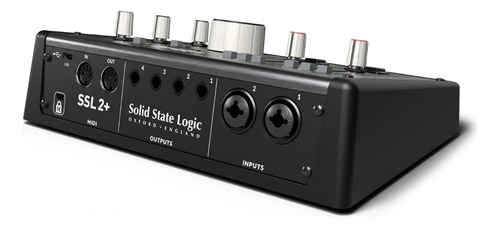 Interface De Áudio Solid State Logic Ssl 2+ Preto Preto