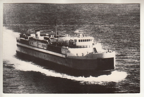 1967 Fotografia De Archivo Ferry Boat En Puerto De Colonia
