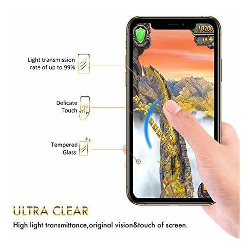 Wanski Screen Protector Para For iPhone XS Tempered Glass 3