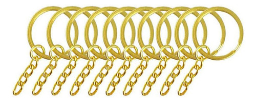 3 X 221 Piezas De Llavero Con Cadena, Alicates, Oro Plata