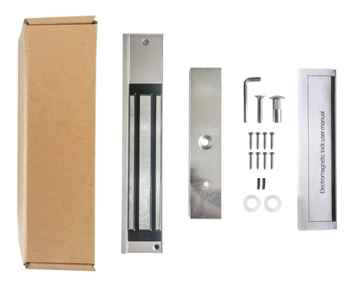 Cerradura Electromagnética 280kg Ca-el280-5, Sensor,led 12v