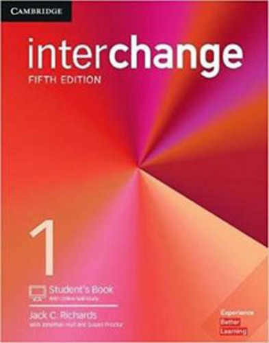 Interchange 1 - Student's Book With Online Self-study - Fift