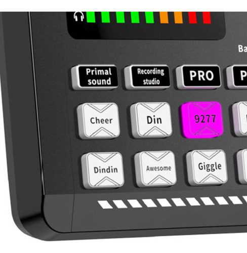 Xj Tarjeta De Sonido Usb F998 Con 16 Efectos Para