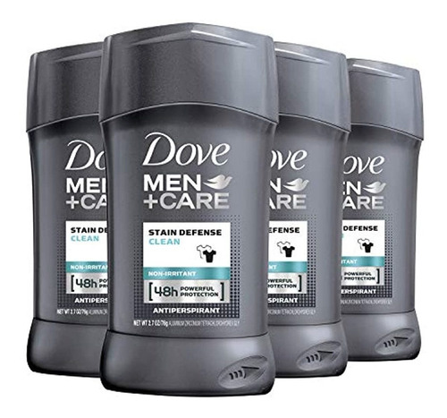 4 Desodorantes Antitranspirante Dove Men+care De 2.7 Oz