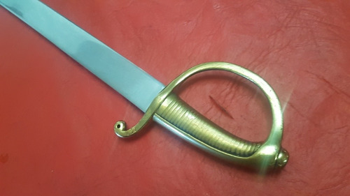 Antiguo Sable Briquet Largo De Caballería 94 Cm. Impecable (Usado)