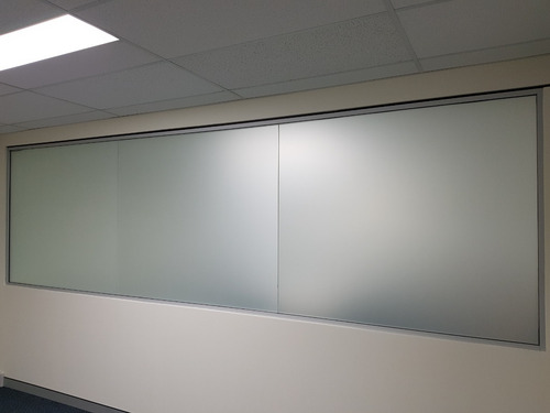 Imagen 5 de 7 de Rollo De Vinilo Arenado Premium Para Vidrio Paño 300*150 Cm