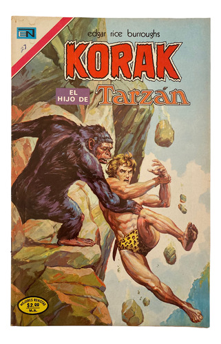 Comic Korak El Hijo De Tarzan #27 Editorial Novaro Jul 1974 