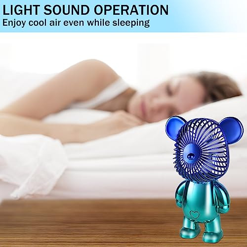 Ventilador Portátil Mini Usb Recargable Con Tres Velocidades