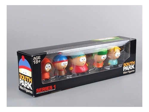 5 Piezas South Park Stan Kyle Eric Kenny Modelo Figura Jugue