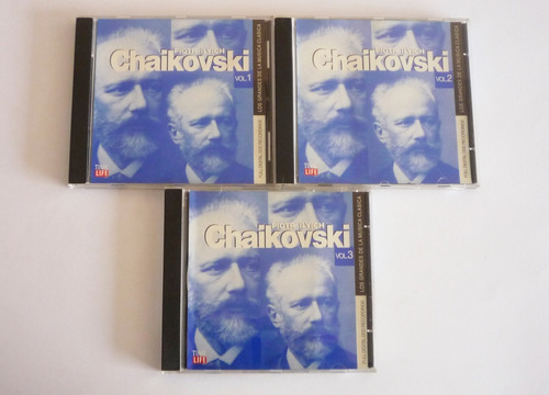 Chaikovski Vol. 1, 2 Y 3 - Grandes De La Musica Clasica - Cd