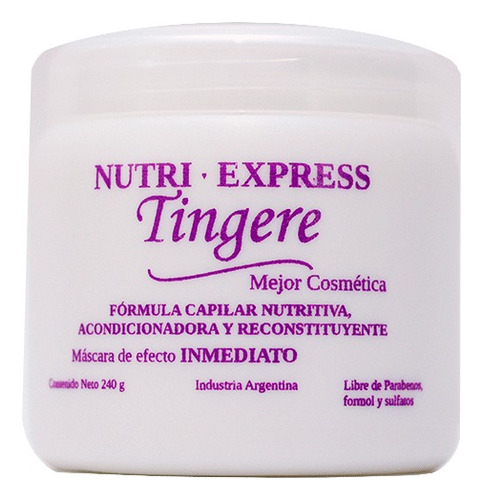 Nutri Express Capilar Efecto Inmediato Tingere 240g