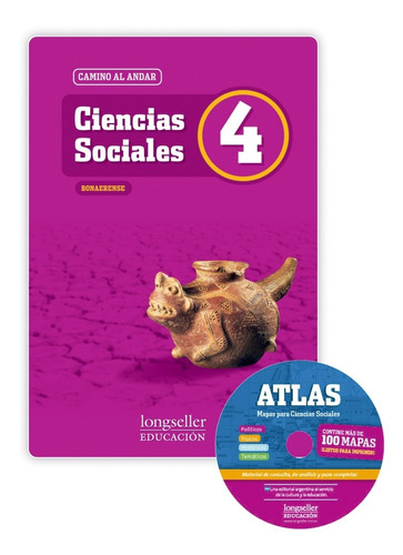 Ciencias Sociales 4 - Bon - Camino Al Andar + Atlas