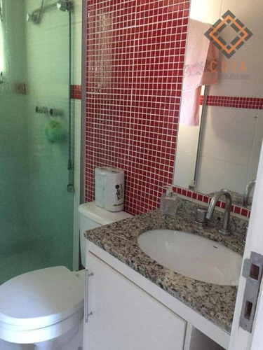 Imagem 8 de 17 de Apartamento 70 M², 3 Dormitórios Sendo 1 Suíte, 1 Vaga, Lazer Completo R$ 400.000,00 - Ap54582