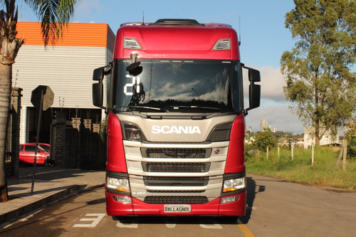 Imagem 2 de 15 de Scania R450 6x2 Vermelho 2021